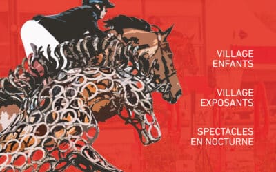L’affiche de la 35ᵉ édition du Jumping International de Bourg-en-Bresse Ain